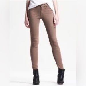 Rag & Bone Brown Skinny Jean Leggings